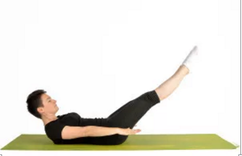 В этом упражнении, задействованы все мышцы брюшной полости