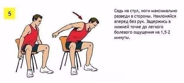 Как сесть на шпагат и потом с него встать