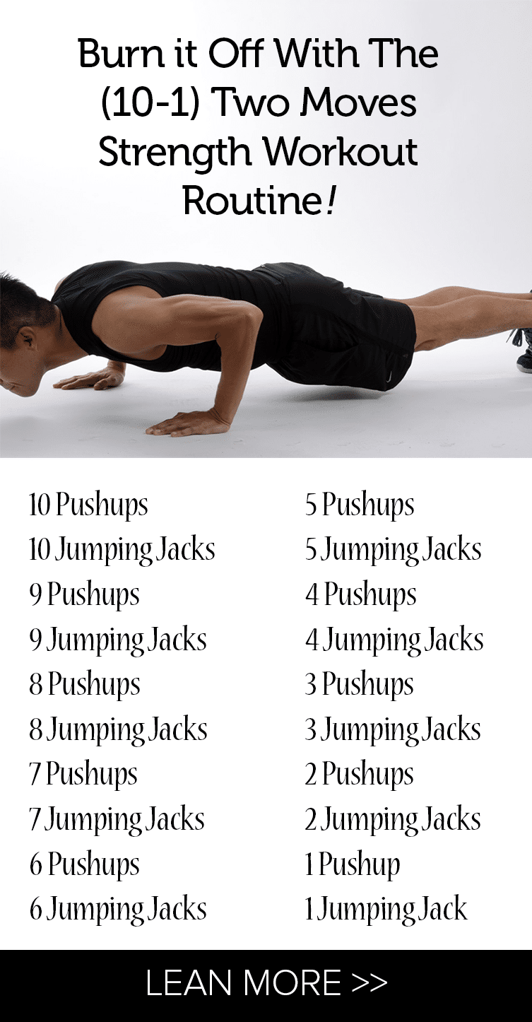 Зажгите мышцы с помощью комплекса из двух упражнений