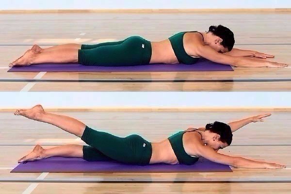 Комплекс упражнений для профилактики здоровья спины и королевской осанки