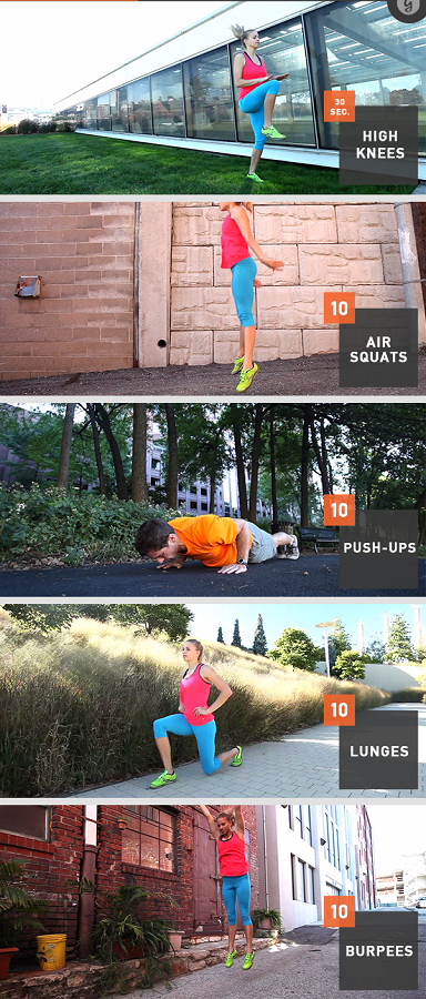 Быстрая и эффективная разминка для профессионалов