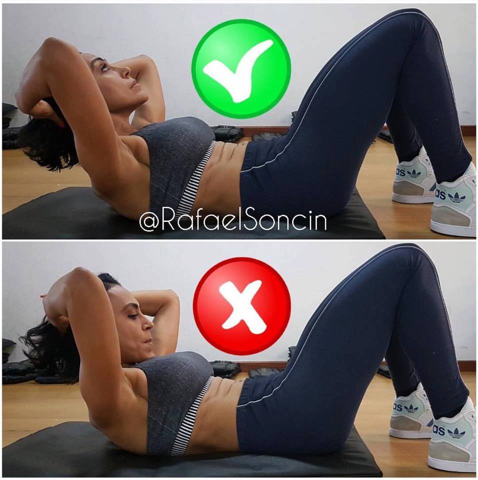 Правильная техника выполнения основных упражнений для девушек