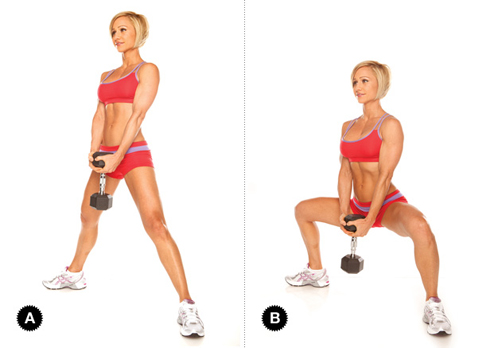 Комплекс упражнений для новичков, который сделает ножки стройными